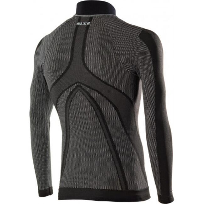 Maglia Termica Moto Black Carbon Six2 Bambino